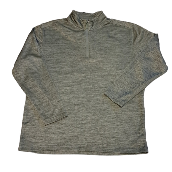 Per Linnemann-Schmidt Other - SCHMIDT XL FLEECE LINED ZIPPER COLLAR LONG SLEEVE SWEATER.